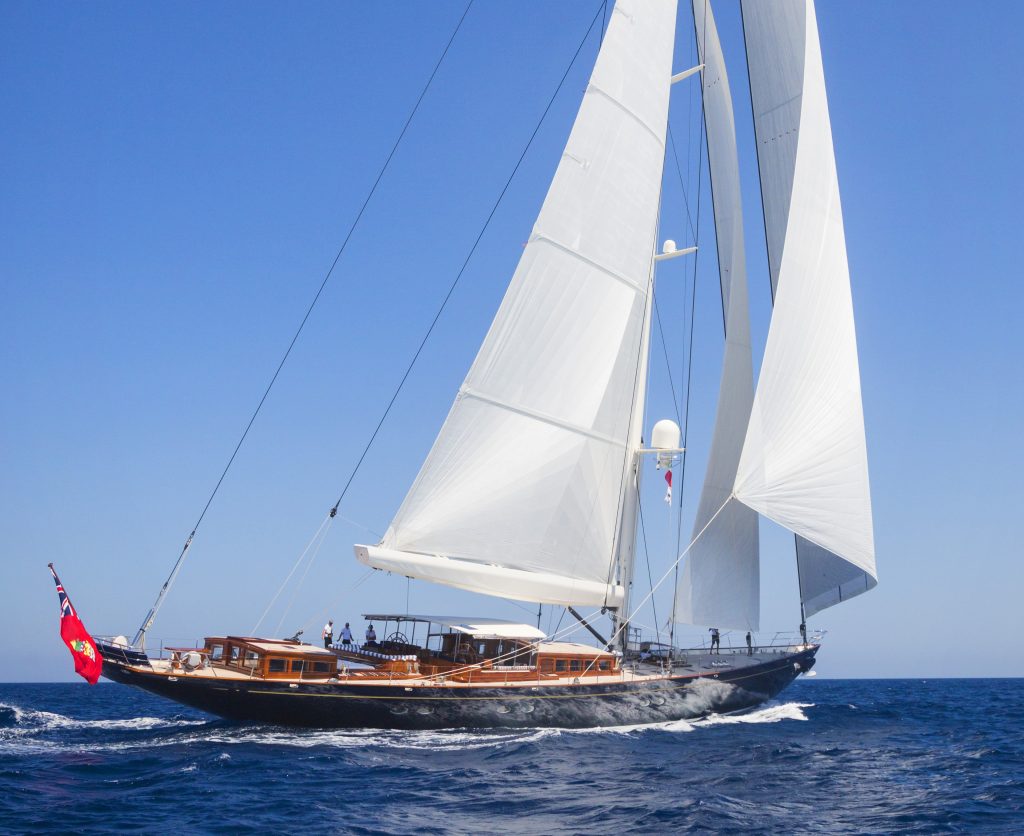 superyacht sailing