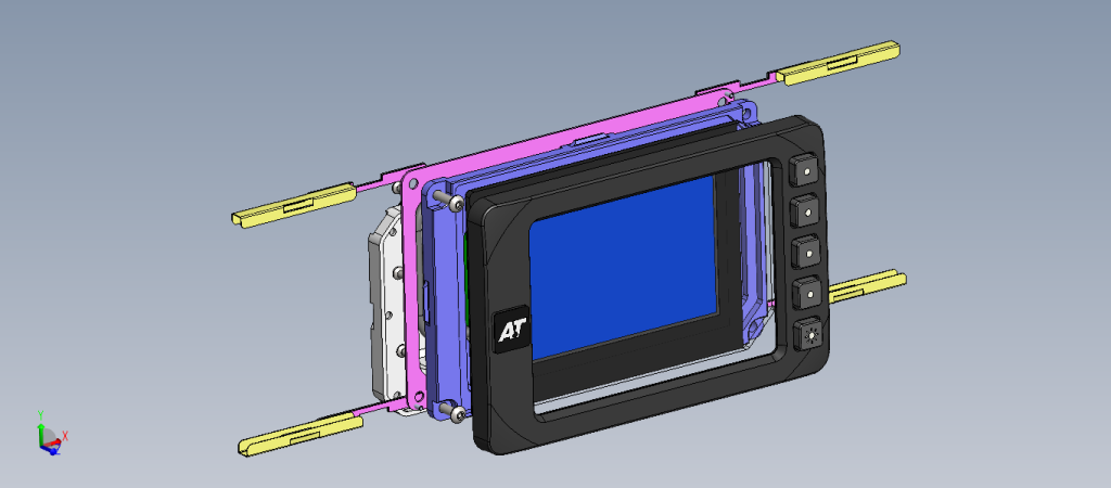sailing yacht digital display components